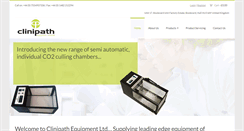 Desktop Screenshot of clinipathequipment.com